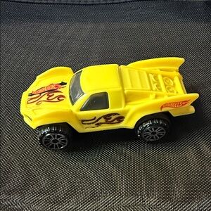 Hot Wheels Yellow Racing Toy Car